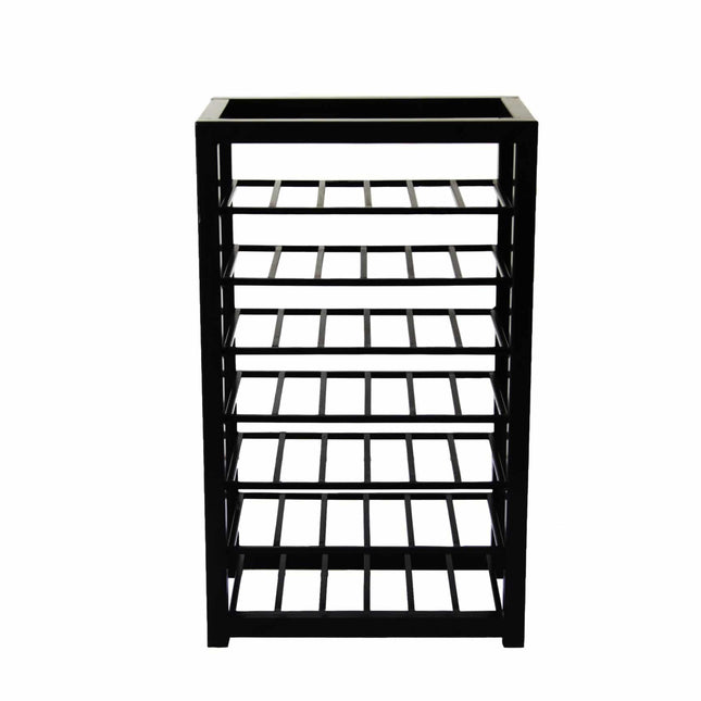 Elegante cava de acero para vinos - Casa Ferro