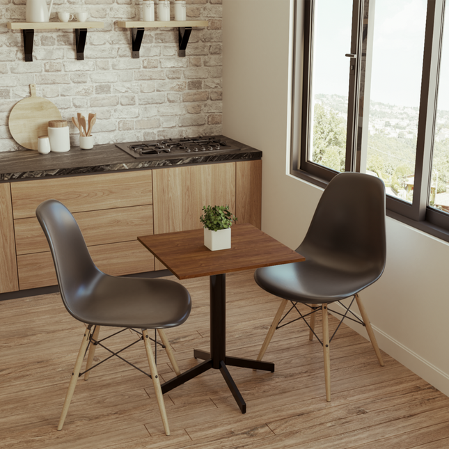 Mesa para Cafeteria o Restaurante para 2 Personas con 2 sillas - Casa Ferro