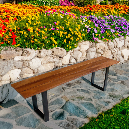 Banca de Exteriores de Madera de Cumarú 150 cm - Casa Ferro
