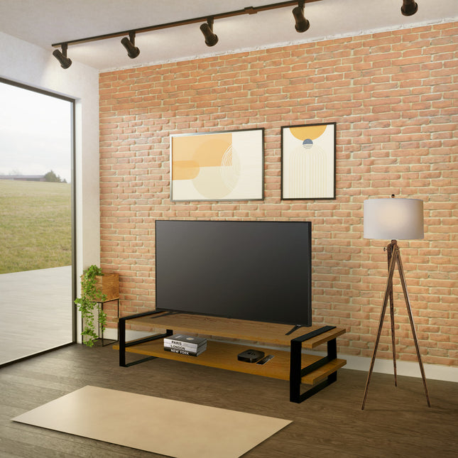 Mueble para TV Escandinavo de Madera para Televisión o Pantalla