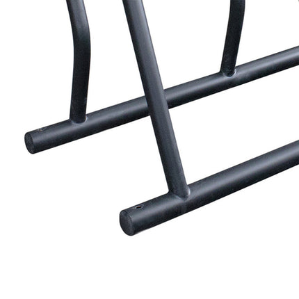 Rack para Bicis. Portabicicletas. Soporte para Bicicletas de Acero Negro