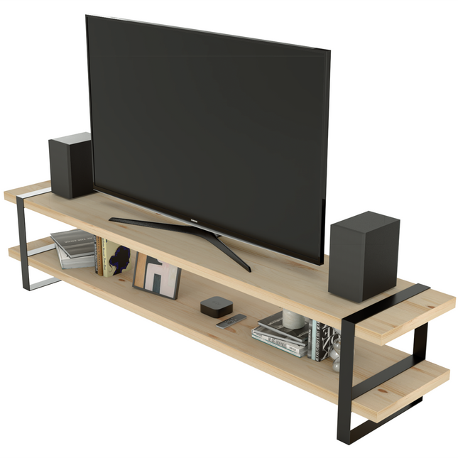 Mueble para TV Escandinavo de Madera para Televisión o Pantalla