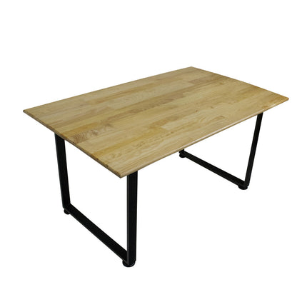 Juego de Mesa de Madera Pino Natural interior - Madera y Acero