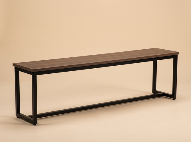 Banca Comedor Industrial 195 cm · 3 plazas