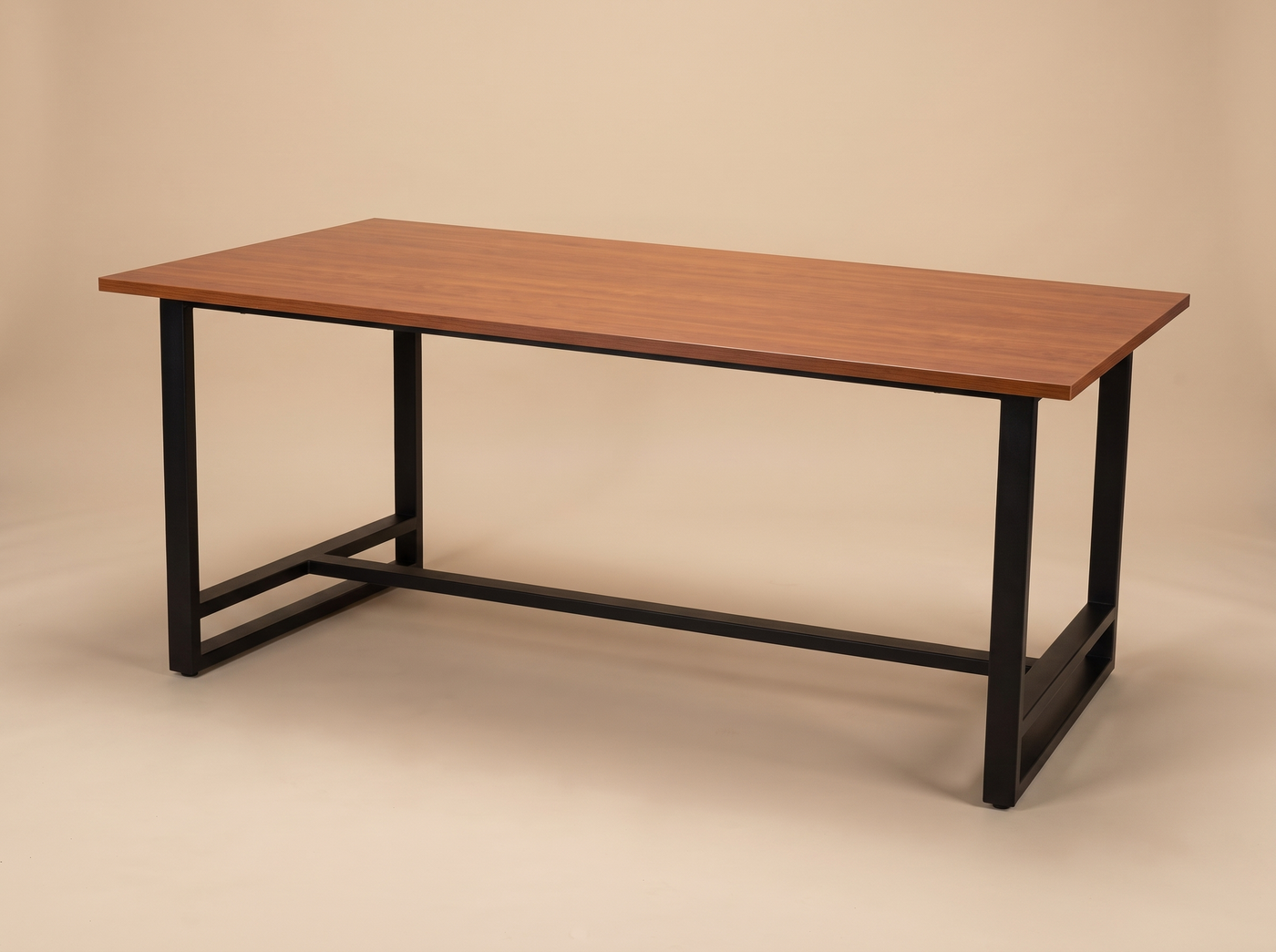 Mesa comedor industrial 195 cm en Cerezo Cherry