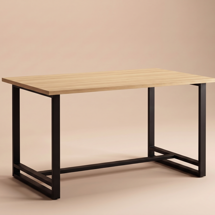 Mesa Comedor Industrial 120 cm · Hickory