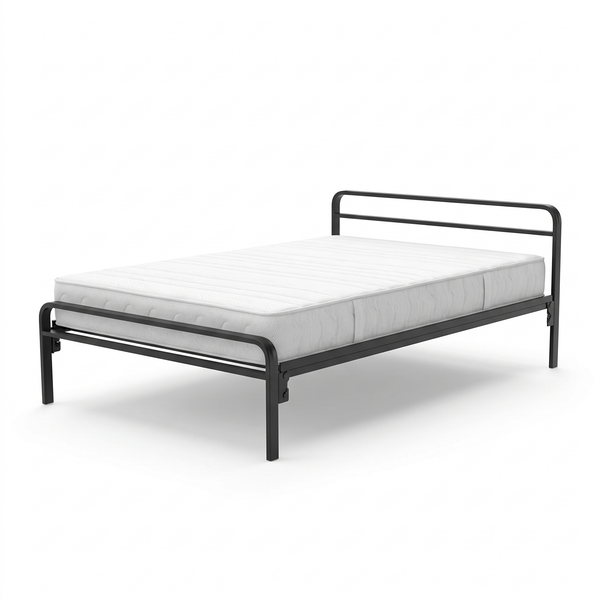 Kit Cama Basic Matrimonial + Colchón Confort DuoSide 24