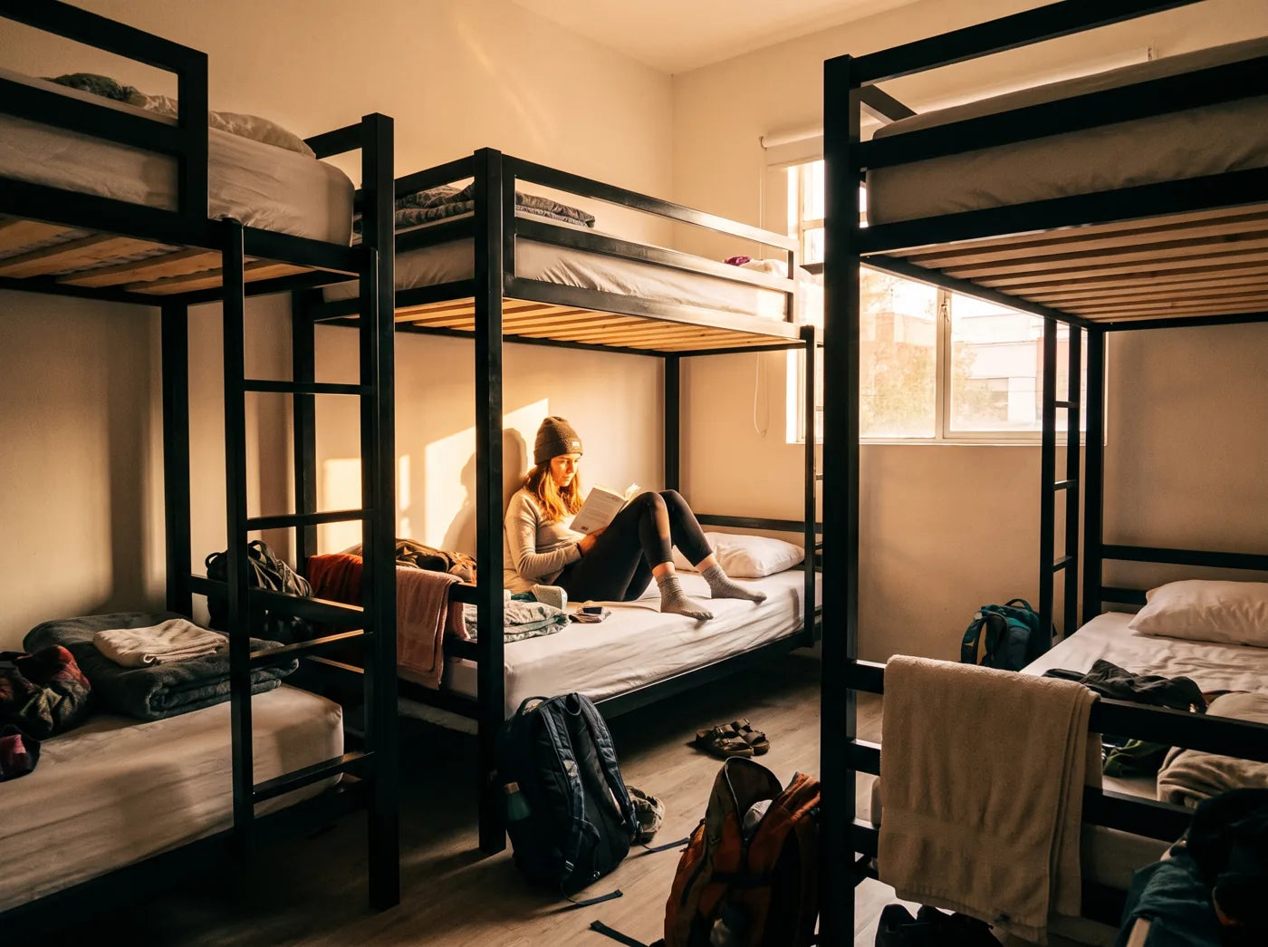 Literas Casa Ferro en un hostal de la Ciudad de México