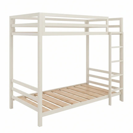 Litera Individual de dos niveles - Estilo Industrial- Acero Negro Hueso - Casa Ferro