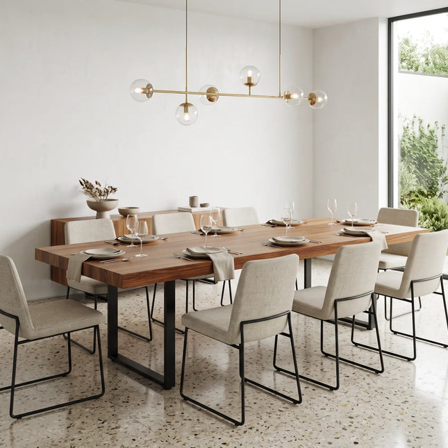 Mesa de Parota Natural para 4-8 Personas - Casa Ferro