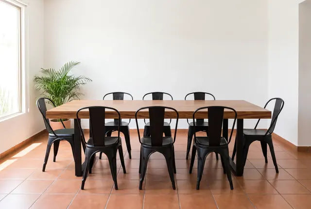 Comedor de parota para 8 personas