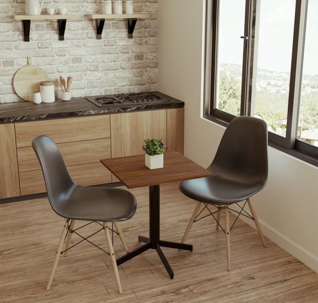 Mesa para Cafeteria o Restaurante para 2 Personas con 2 sillas - Casa Ferro
