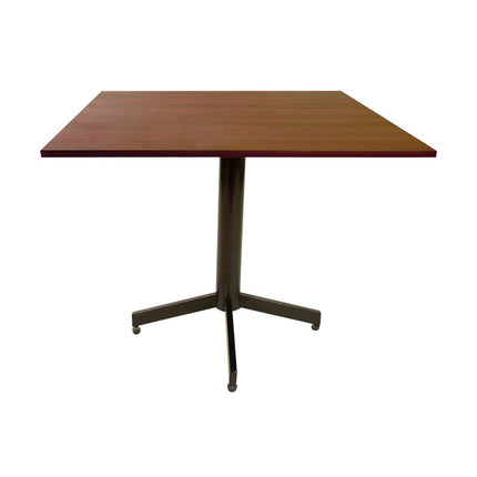 Imagen de Mesa MDF Cuadrada Cerezo 80x80x73cm Pedestal Estándar