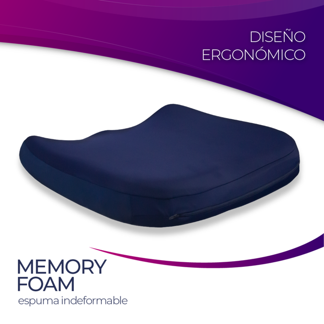 Cojín Premium Memory Foam - Azul