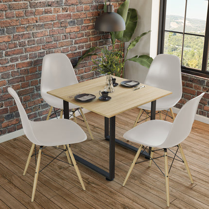 Mesa de Comedor Tipo Industrial para 4 personas